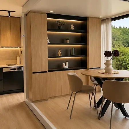Village de vacances Tiny House Oase Mit Sauna Am Fluss Höfen an der Enz