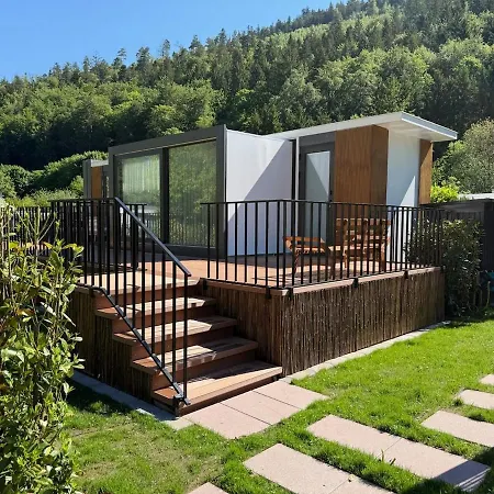 Tiny House Oase Mit Sauna Am Fluss Höfen an der Enz