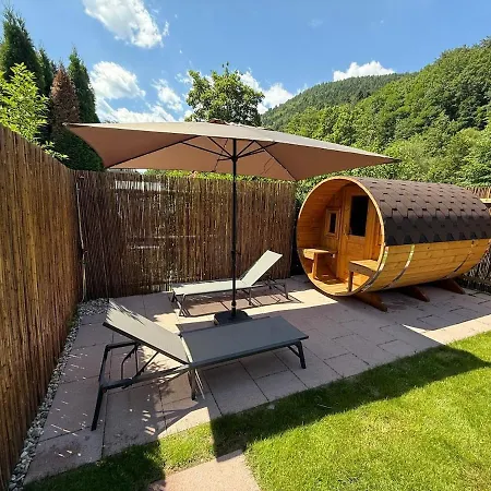 Tiny House Oase Mit Sauna Am Fluss * Höfen an der Enz