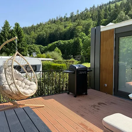 Tiny House Oase Mit Sauna Am Fluss * Höfen an der Enz
