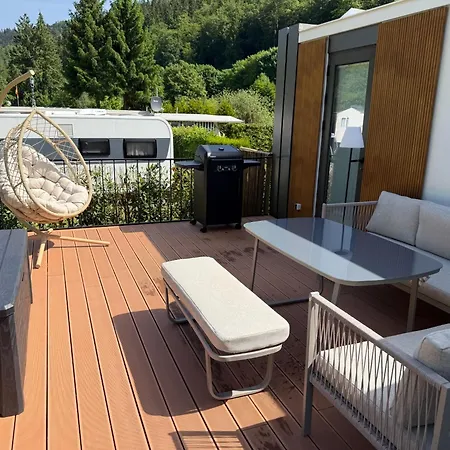 Tiny House Oase Mit Sauna Am Fluss * Höfen an der Enz