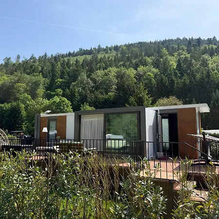 Tiny House Oase Mit Sauna Am Fluss Höfen an der Enz