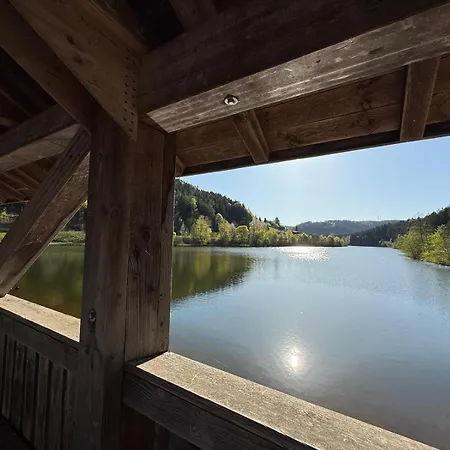 Tiny House Oase Mit Sauna Am Fluss Höfen an der Enz