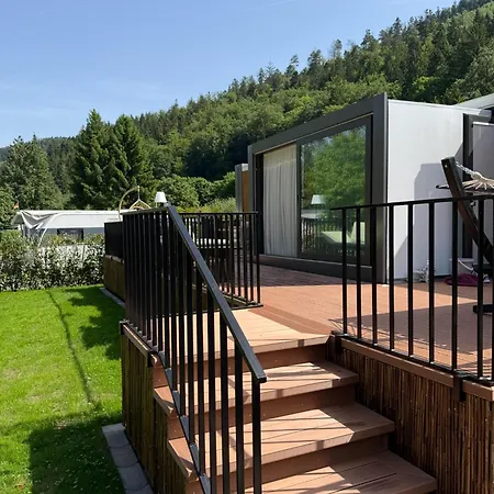 Tiny House Oase Mit Sauna Am Fluss Höfen an der Enz