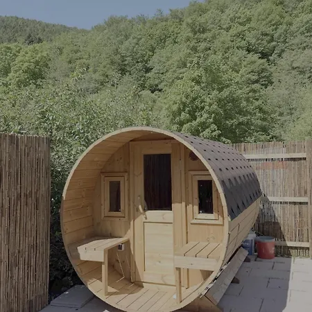 Tiny House Oase Mit Sauna Am Fluss Höfen an der Enz